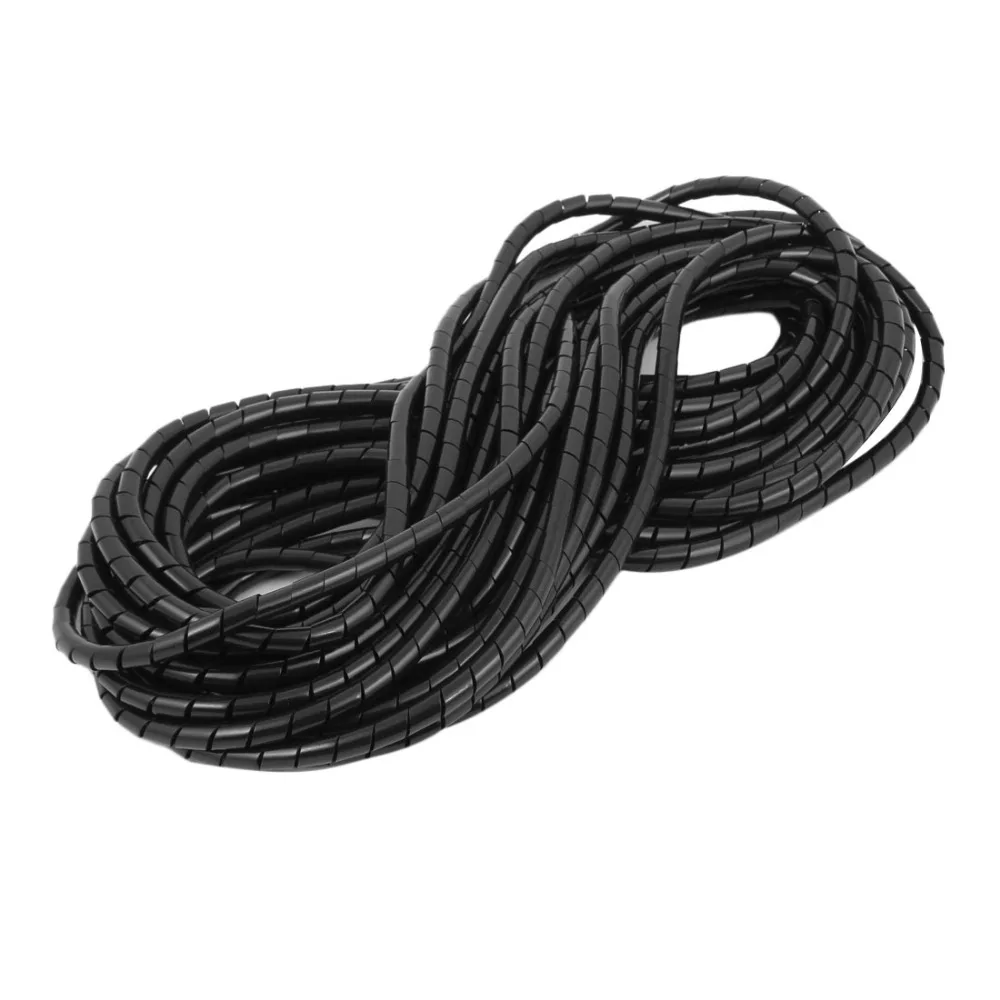 UXCELL 15.5M Length 8mm Diameter Computer TV Plastic Cable Wire Manager Spiral Wrap Band Black
UXCELL 15.5M Length 8mm Diameter Computer TV Plastic Cable Wire Manager Spiral Wrap Band Black