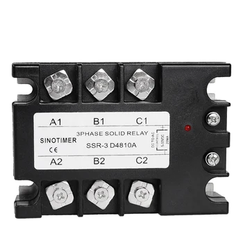 40DA AC Output 3 Phase Solid State Relay 3-32V DC to 30-480V AC 10A 25A Module Switch Relay relais DC-AC
40DA AC Output 3 Phase Solid State Relay 3-32V DC to 30-480V AC 10A 25A Module Switch Relay relais DC-AC