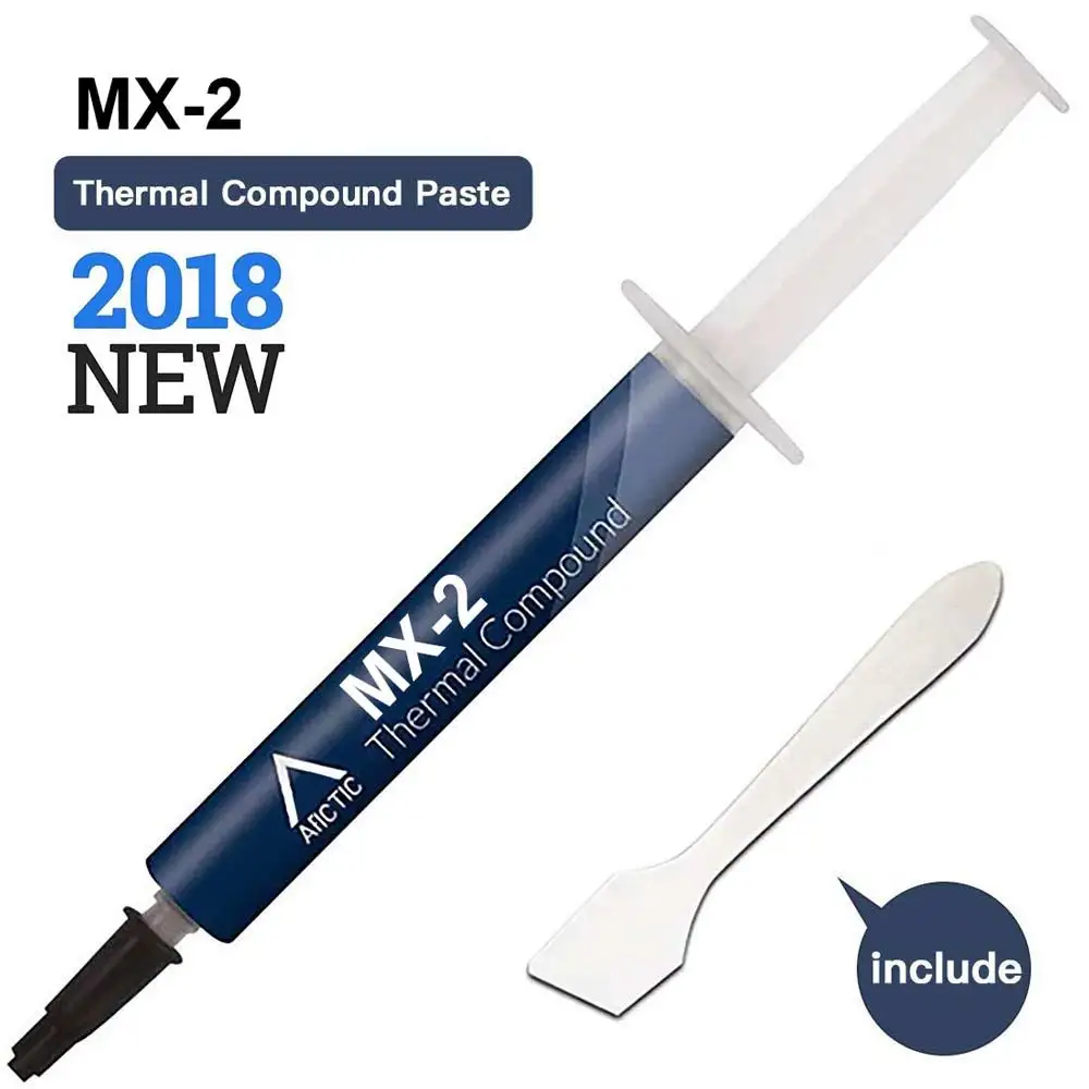 Ingelon thermal conductive heatsink plaster MX-2 4g with tool Processor GPU CPU Cooling High quality Compound Paste PC Cooler
Ingelon thermal conductive heatsink plaster MX-2 4g with tool Processor GPU CPU Cooling High quality Compound Paste PC Cooler