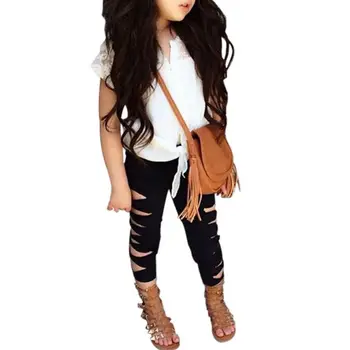 2017 New Fashion Baby Kids Girls Short Sleeve Top shirt Hole Outfit Set Kids Clothes 
2017 New Fashion Baby Kids Girls Short Sleeve Top shirt Hole Outfit Set Kids Clothes