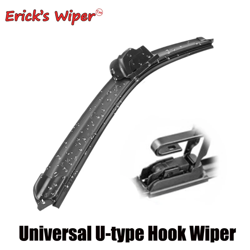 Erick's Wiper Universal Front Wiper Blade U-type Soft Frameless Rubber Car Clean Windshield Wipers 14"16"18" 19" 20" 22" 24" 26"
Erick's Wiper Universal Front Wiper Blade U-type Soft Frameless Rubber Car Clean Windshield Wipers 14"16"18" 19" 20" 22" 24" 26"