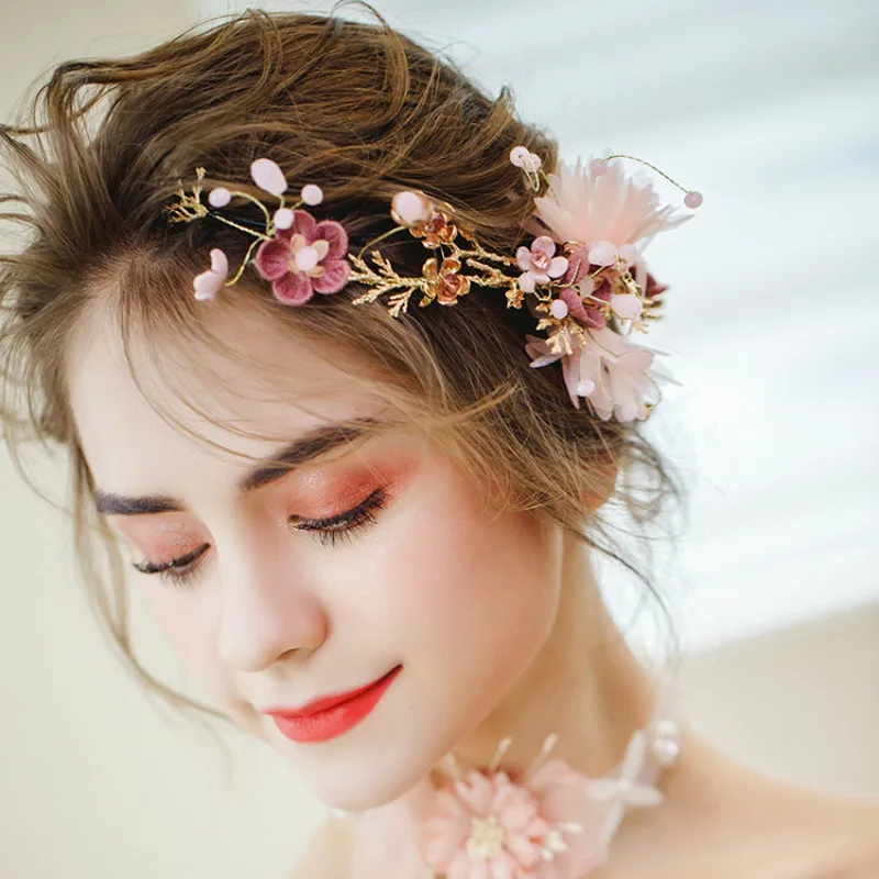 Women Bezel Flowers Head Girls Flower Crown Wreath Wedding Bridal Hair Accessories Fruit Floral Headband Headwear
Women Bezel Flowers Head Girls Flower Crown Wreath Wedding Bridal Hair Accessories Fruit Floral Headband Headwear