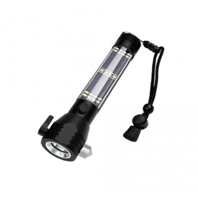 Emergency Flashlight Portable Super Bright Solar Powered Rechargeable LED Flashlight Camping Torch Outdoor Sports Hiking
Emergency Flashlight Portable Super Bright Solar Powered Rechargeable LED Flashlight Camping Torch Outdoor Sports Hiking