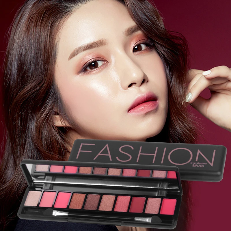 8 Styles 10 Colors Eye Shadow Palette Matte Shimmer Eyeshadow Palette with Brush Cosmetic Makeup Set
8 Styles 10 Colors Eye Shadow Palette Matte Shimmer Eyeshadow Palette with Brush Cosmetic Makeup Set