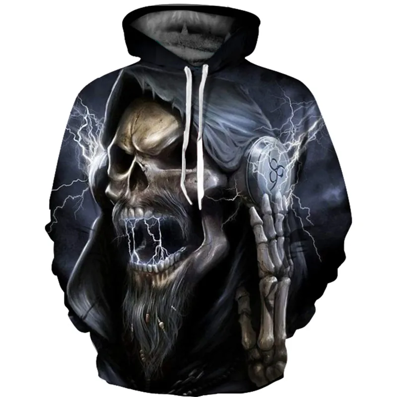The New Hot Rock Skull Digital Printing Fashion Hooded Sweatshirt Women Breathable Loose Quick-drying Workout Women's Clothes
The New Hot Rock Skull Digital Printing Fashion Hooded Sweatshirt Women Breathable Loose Quick-drying Workout Women's Clothes