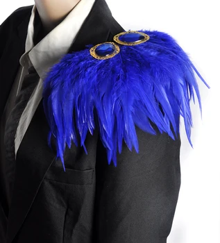 Handmade pheasant/ostrich feather crystal epaulette/epaulet shoulder/host performance costume men blazer accessories wholesale
Handmade pheasant/ostrich feather crystal epaulette/epaulet shoulder/host performance costume men blazer accessories wholesale