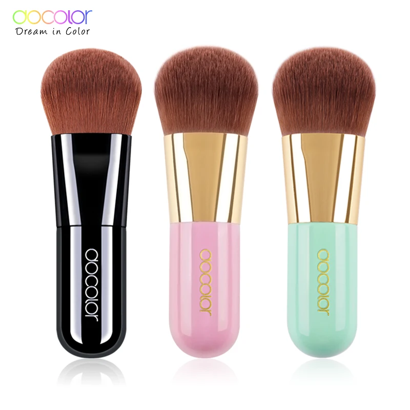 Docolor Best Foundation Brush Pink /Black/ Green Makeup Brush with Box Fast Make up Brushes Beauty Essential Makeup Tools
Docolor Best Foundation Brush Pink /Black/ Green Makeup Brush with Box Fast Make up Brushes Beauty Essential Makeup Tools