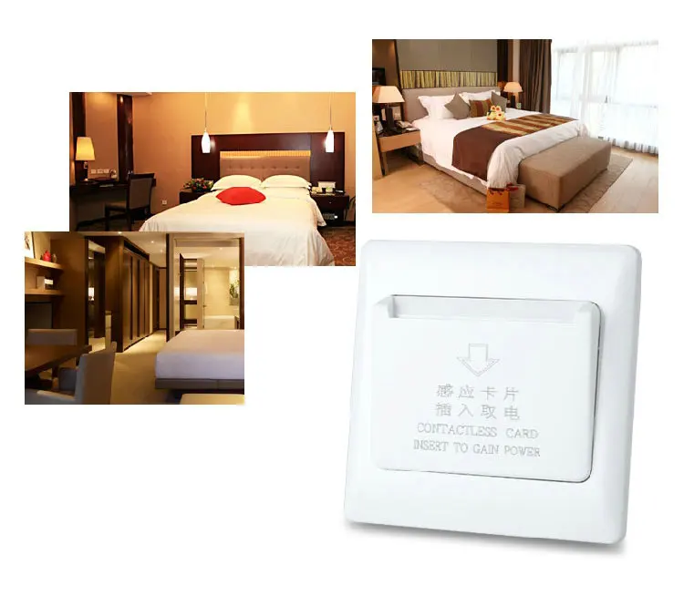 Insert Any Card for Power Optical Coupling Energy Saving Switch for Hotel Switch 13.56hz
Insert Any Card for Power Optical Coupling Energy Saving Switch for Hotel Switch 13.56hz