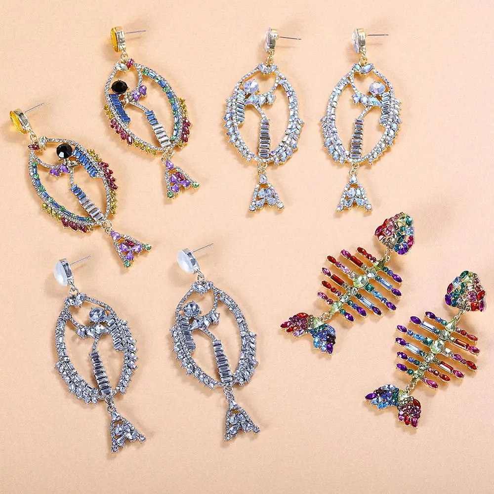 Best lady Boho Brand Design Fish Shaped Drop Earrings Jewelry Earrings for Women 3 Colors 2019 Wedding Party Luxury Gifts Bijoux
Best lady Boho Brand Design Fish Shaped Drop Earrings Jewelry Earrings for Women 3 Colors 2019 Wedding Party Luxury Gifts Bijoux