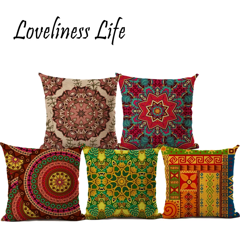 Vintage Style Cushion Cover Bohemian Colorful Geometric 3D Sofa Luxury Houseware Christmas Throw Pillow Almofadas Cojines
Vintage Style Cushion Cover Bohemian Colorful Geometric 3D Sofa Luxury Houseware Christmas Throw Pillow Almofadas Cojines