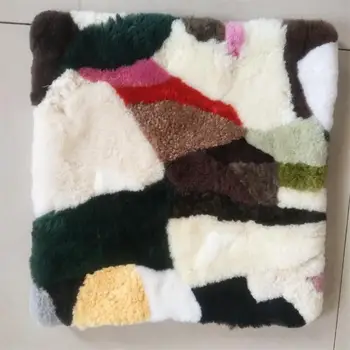45*45cm Wool Pillowcase Soft Cushion Cover Patchwork Throw Pillow Cover for Sofa Chair Car Home Decor Winter Pillow Case
45*45cm Wool Pillowcase Soft Cushion Cover Patchwork Throw Pillow Cover for Sofa Chair Car Home Decor Winter Pillow Case