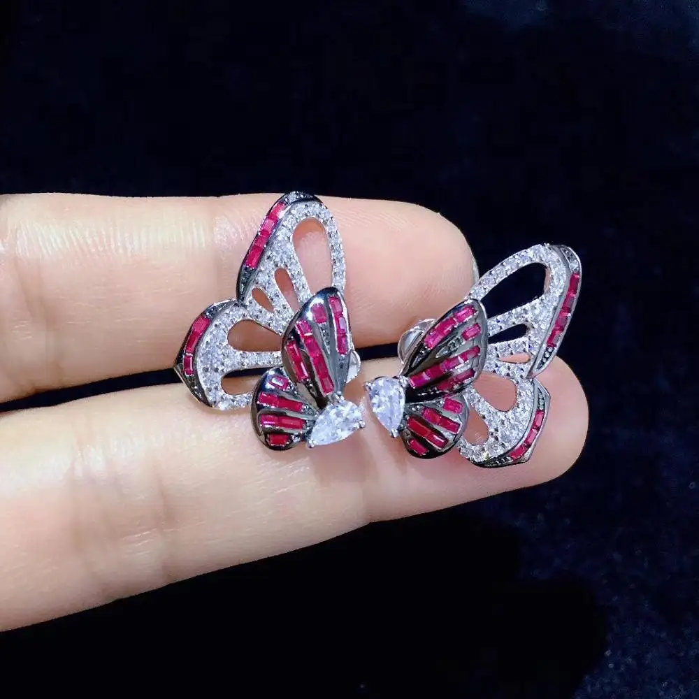 Сережка-гвоздик в форме бабочки из 925 пробы серебра с кубическим цирконием 1 стиль равен 2 стилям серьги-насекомое изящное ювелирное изделие для девочек
Сережка-гвоздик в форме бабочки из 925 пробы серебра с кубическим цирконием 1 стиль равен 2 стилям серьги-насекомое изящное ювелирное изделие для девочек