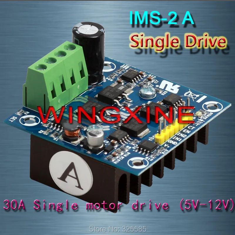Free shipping,IMS-2A/30A/3V-15V Single H Bridge Motor Driver Module PID for Smart RC Intelligent Car
Free shipping,IMS-2A/30A/3V-15V Single H Bridge Motor Driver Module PID for Smart RC Intelligent Car