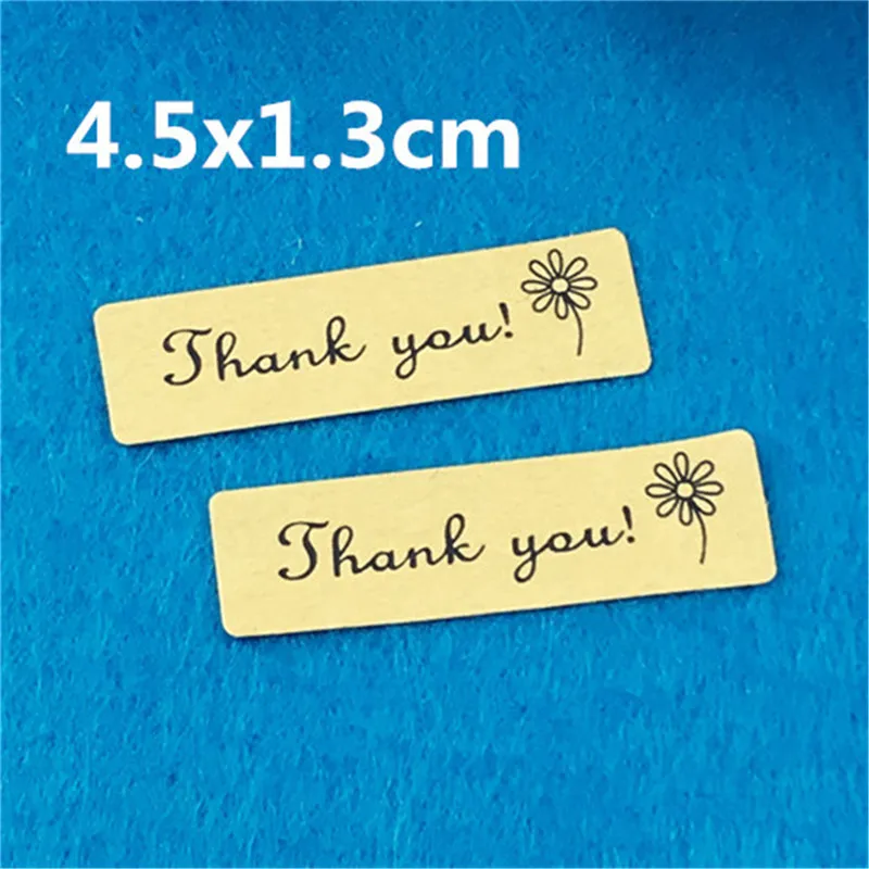 100Pcs/Lot 4.5x1.3cm Kraft Paperboard Long Strip Sealing Label Stickers Imprinted Thank You Dandelion Flowers For Jewelry Cases
100Pcs/Lot 4.5x1.3cm Kraft Paperboard Long Strip Sealing Label Stickers Imprinted Thank You Dandelion Flowers For Jewelry Cases