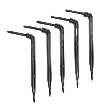 20Pcs Bend Curved Arrow Dripper Micro Drip Irrigation Drops Garden Water Saving Dripper Equipment Practical Black 
20Pcs Bend Curved Arrow Dripper Micro Drip Irrigation Drops Garden Water Saving Dripper Equipment Practical Black