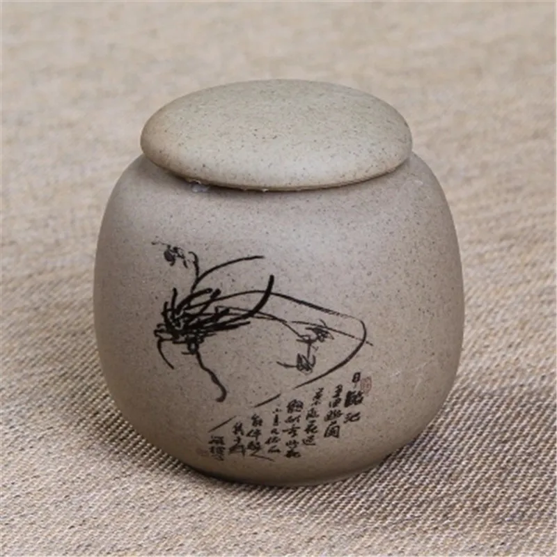 Creative Crude Ceramic Tea Pot Seal Can Pu'er Tea Packaging Box Be Used To Store Candy Nuts Four Types Of Porcelain Ceramic Jars
Creative Crude Ceramic Tea Pot Seal Can Pu'er Tea Packaging Box Be Used To Store Candy Nuts Four Types Of Porcelain Ceramic Jars