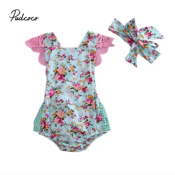 Pudcoco New Design Bodysuit Newborn Baby Cotton Ruffle Bodysuit Girls Summer Style Clothing Flower With Headband girl clothes
Pudcoco New Design Bodysuit Newborn Baby Cotton Ruffle Bodysuit Girls Summer Style Clothing Flower With Headband girl clothes
