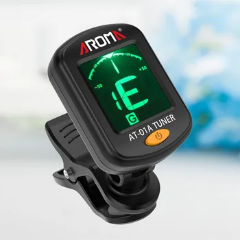 AROMA AT-01A Digital Clip-on Electric GuitarLCD Display Tuner Foldable Rotating Clip High Sensitivity Ukulele Guitar Parts
AROMA AT-01A Digital Clip-on Electric GuitarLCD Display Tuner Foldable Rotating Clip High Sensitivity Ukulele Guitar Parts