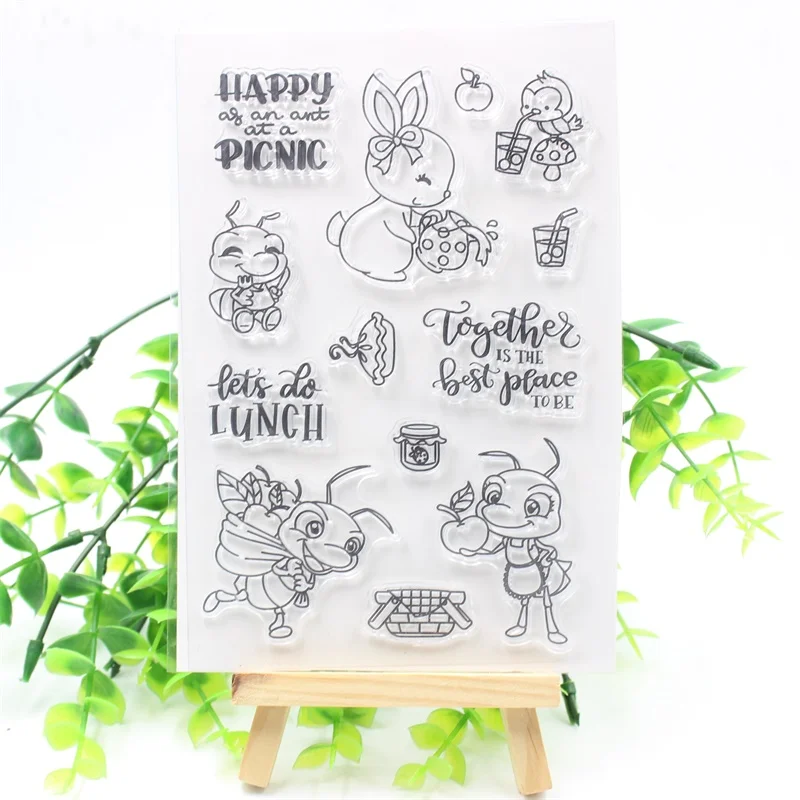 YPP CRAFT Happy Picnic Transparent Clear Silicone Stamps for DIY Scrapbooking/Card Making/Kids Fun Decoration Supplies 441
YPP CRAFT Happy Picnic Transparent Clear Silicone Stamps for DIY Scrapbooking/Card Making/Kids Fun Decoration Supplies 441