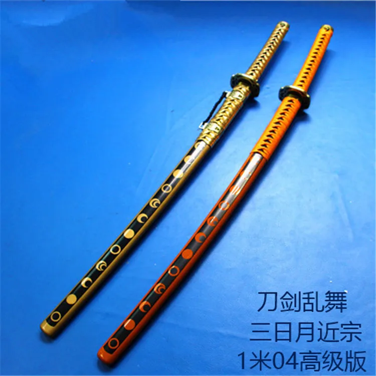Touken Ranbu Online Mikazuki Munechika katana games Cosplay steel Sword knife blade weapon Cosplay Props shipping free
Touken Ranbu Online Mikazuki Munechika katana games Cosplay steel Sword knife blade weapon Cosplay Props shipping free