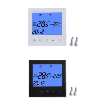 2019 WiFi Thermostat 3A Water Floor Heating Programmable Temperature Controller Phone
2019 WiFi Thermostat 3A Water Floor Heating Programmable Temperature Controller Phone