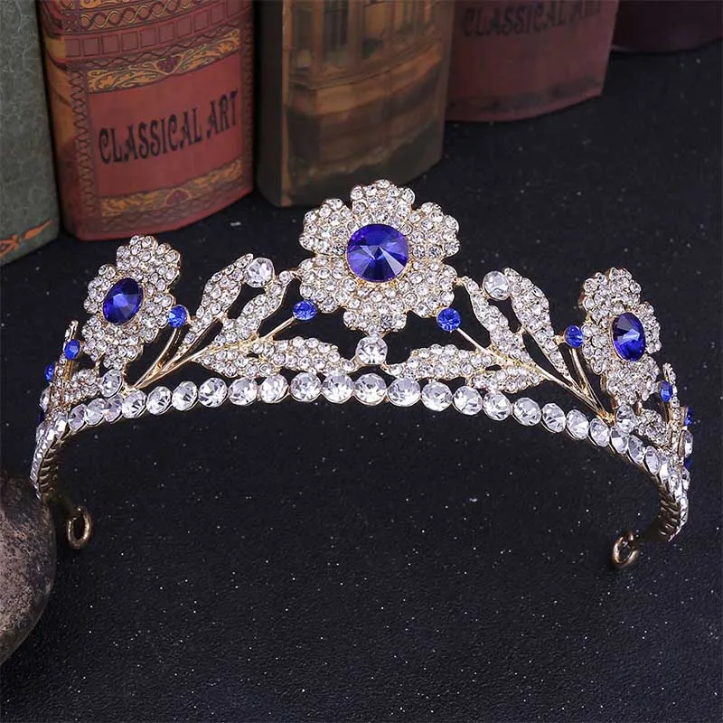 Baroque Queen Crown Colorful Gold Rose Red Rhinestone Luxury Hair Tiara Headband Bridal Wedding Hair Accessories Hair Jewelry
Baroque Queen Crown Colorful Gold Rose Red Rhinestone Luxury Hair Tiara Headband Bridal Wedding Hair Accessories Hair Jewelry