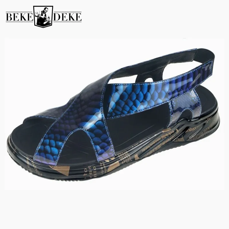 2019 Summer Shoes New Men Outside Gladiator Beach Sandals Man Genuine Leather Printed Slip On Open Toe Slippers Platform Sandals
2019 Summer Shoes New Men Outside Gladiator Beach Sandals Man Genuine Leather Printed Slip On Open Toe Slippers Platform Sandals