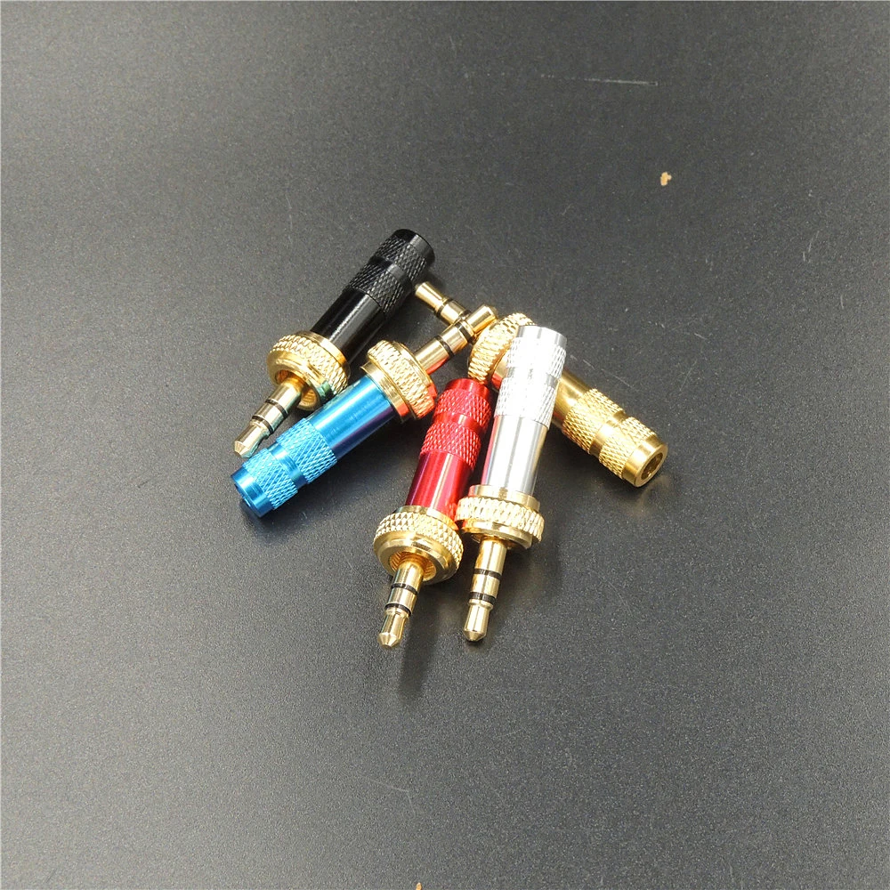 4Pcs Mini 3.5 mm 3 Pole Screw Lock Stereo Jack Plug Soldering Audio Jack for DIY Stereo Headset Earphone
4Pcs Mini 3.5 mm 3 Pole Screw Lock Stereo Jack Plug Soldering Audio Jack for DIY Stereo Headset Earphone