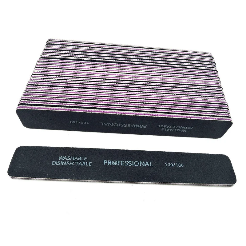 JEARLYU 50Pcs/lot Acrylic Nail Files For Manicure 100/180 Grit Sanding Nails File Buffs Buffing Black Sandpaper Nail Care Tools
JEARLYU 50Pcs/lot Acrylic Nail Files For Manicure 100/180 Grit Sanding Nails File Buffs Buffing Black Sandpaper Nail Care Tools