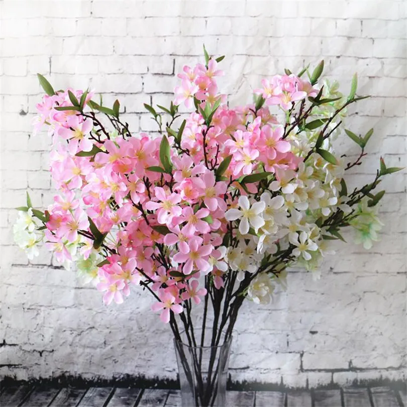6pcs Artificial Apple Blossom Stem Fake Apple Tree Branch Flower 85cm for Wedding Centerpieces Decorative Flowers 5 Colors
6pcs Artificial Apple Blossom Stem Fake Apple Tree Branch Flower 85cm for Wedding Centerpieces Decorative Flowers 5 Colors