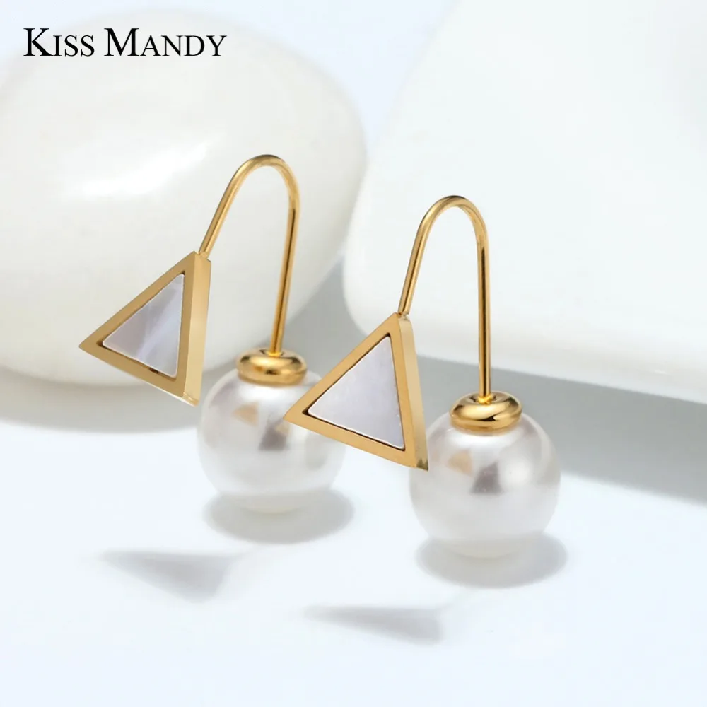 Kiss Mandy Geometric Drop Earrings For Women Heart Round Triangle Fashion Freshwater Dangle Earring Classic Jewelry Gift FE131
Kiss Mandy Geometric Drop Earrings For Women Heart Round Triangle Fashion Freshwater Dangle Earring Classic Jewelry Gift FE131