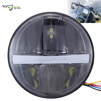Motorcycle 5.75Inch LED DRL Headlight For indian scout 5-3/4" LED Headlamp with white Daytime Running Light
Motorcycle 5.75Inch LED DRL Headlight For indian scout 5-3/4" LED Headlamp with white Daytime Running Light