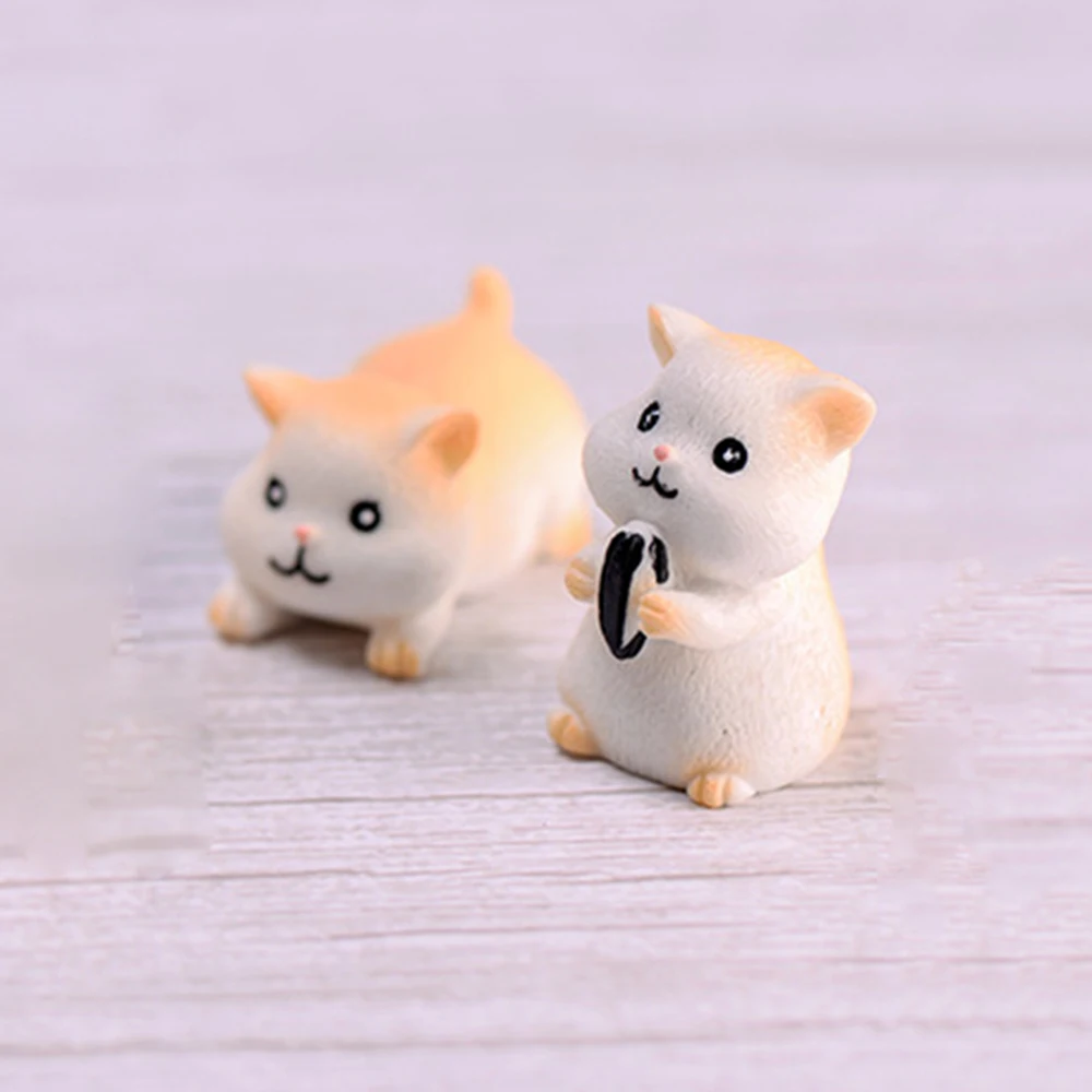 1PC Animals Miniatures Figurines Hamster Resin Craft Dollhouse Bonsai Decor Micro Landscape Fairy Home Garden Decoration
1PC Animals Miniatures Figurines Hamster Resin Craft Dollhouse Bonsai Decor Micro Landscape Fairy Home Garden Decoration