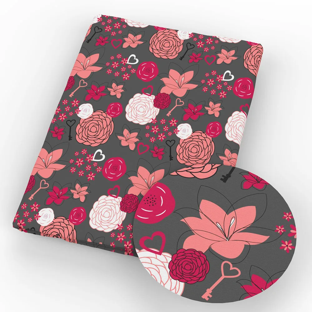 David accessories 50*145cm flower heart ployster cotton fabric for Tissue Kids Bedding Home textile for Sewing Tilda Doll,c5657
David accessories 50*145cm flower heart ployster cotton fabric for Tissue Kids Bedding Home textile for Sewing Tilda Doll,c5657