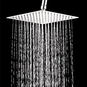 Ultra-Thin Stainless Steel Bathroom Square 6 Inch Shower Large Top Nozzle Rain Shower Bath Shower Head Spray Bathroom Accessorie
Ultra-Thin Stainless Steel Bathroom Square 6 Inch Shower Large Top Nozzle Rain Shower Bath Shower Head Spray Bathroom Accessorie