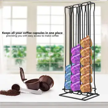 1PC Capsule Holder 60 PCS Coffee Storage Pod Holder Rotating Rack Coffee Capsule Stand Capsules
1PC Capsule Holder 60 PCS Coffee Storage Pod Holder Rotating Rack Coffee Capsule Stand Capsules