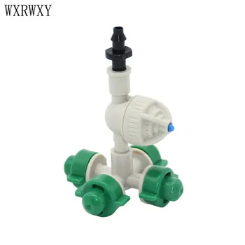 wxrwxy Garden IRRIGATION 4 way misting nozzles Cross anti drip misting nozzle drip irrigation for greenhouse 20pcs
wxrwxy Garden IRRIGATION 4 way misting nozzles Cross anti drip misting nozzle drip irrigation for greenhouse 20pcs