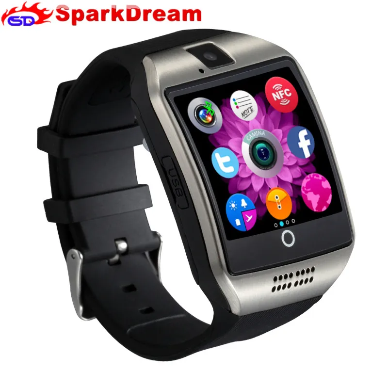 Q18 SmartWatch Phone 1.54" Touch Screen Camera Bluetooth MP3 SIM Card TF Card Children Cartoon Fashion Sport Cheap Mobile Phone
Q18 SmartWatch Phone 1.54" Touch Screen Camera Bluetooth MP3 SIM Card TF Card Children Cartoon Fashion Sport Cheap Mobile Phone