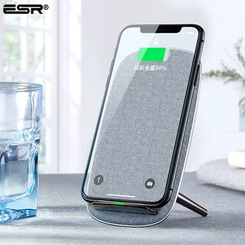 ESR QI Quick Wireless Charger 10W Qi Fast Stand Charging for Apple iPhone 11 Pro Xs Max Xr X 8 for Samsung S10 Plus S10 S10e
ESR QI Quick Wireless Charger 10W Qi Fast Stand Charging for Apple iPhone 11 Pro Xs Max Xr X 8 for Samsung S10 Plus S10 S10e