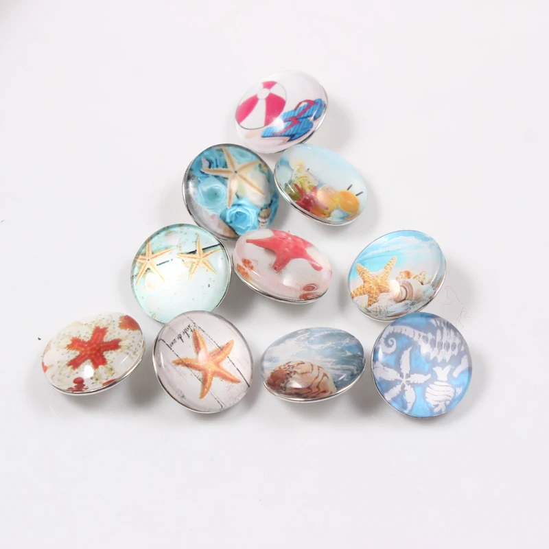 10pcs Interchangeable Random Mixed Beach Starfish 18mm Snap Button Charms Fit 18mm Snap Button Jewelry
10pcs Interchangeable Random Mixed Beach Starfish 18mm Snap Button Charms Fit 18mm Snap Button Jewelry