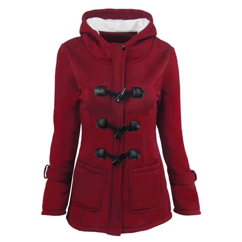 Women Basic Jackets 2018 Causal Coat Spring Autumn Women's Overcoat Zipper Horn Button Outwear Jacket Female Hooded Coat S-5XL
Women Basic Jackets 2018 Causal Coat Spring Autumn Women's Overcoat Zipper Horn Button Outwear Jacket Female Hooded Coat S-5XL