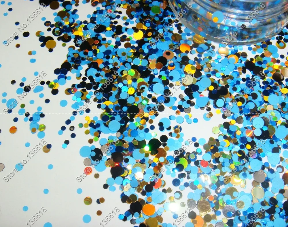 50g Mix Round glitters nail art Dot glitter powder for Acrylic nail,nail polish, Crafts and make up
50g Mix Round glitters nail art Dot glitter powder for Acrylic nail,nail polish, Crafts and make up