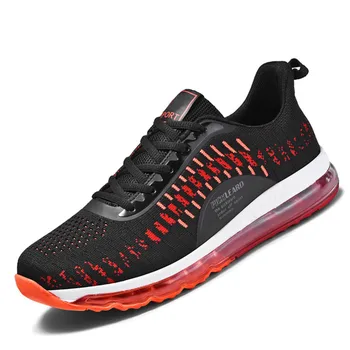 VSIOVRY New Air Cushion Running Shoes Men Knit Upper Breathable Sport Shoes for Men Gym Sports Hard-wear Men Walking Sneakers
VSIOVRY New Air Cushion Running Shoes Men Knit Upper Breathable Sport Shoes for Men Gym Sports Hard-wear Men Walking Sneakers