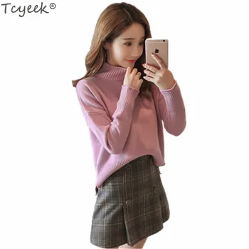 Tcyeek Women's Early Spring Turtleneck Sweaters 2019 Fashion Female Autumn Warm Pullovers Office Ladies Sweater Clothes LWL203
Tcyeek Women's Early Spring Turtleneck Sweaters 2019 Fashion Female Autumn Warm Pullovers Office Ladies Sweater Clothes LWL203