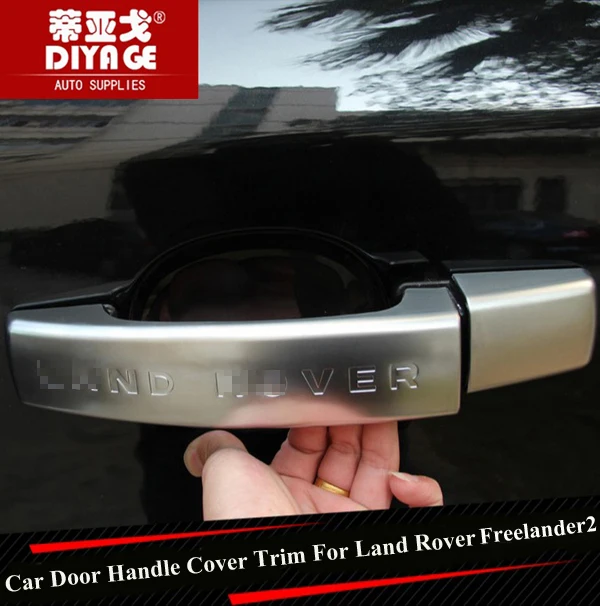 Chrome Car Side Door Handle Cover Trim Car Door Handle Protector Strip Sticker For Land Rover Freelander 2 2011-2016 Car Styling
Chrome Car Side Door Handle Cover Trim Car Door Handle Protector Strip Sticker For Land Rover Freelander 2 2011-2016 Car Styling