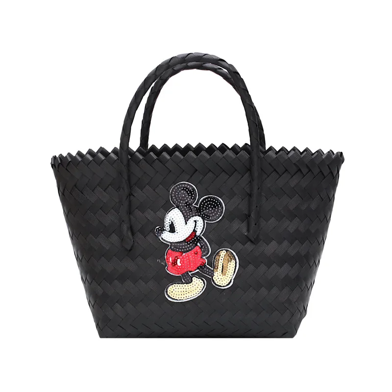 Disney Mickey Mouse diaper Bag handbag Cartoon lady Tote Large Capacity bag Women weaving bag fashion hand travel beach bag
Disney Mickey Mouse diaper Bag handbag Cartoon lady Tote Large Capacity bag Women weaving bag fashion hand travel beach bag