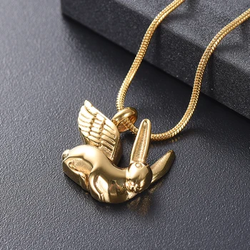 KSJ10032 Flying Angel Rabbit Necklace for Women Girl in Memory of Lossing Pet Ashes Urn Keepsake Cremation Jewelry
KSJ10032 Flying Angel Rabbit Necklace for Women Girl in Memory of Lossing Pet Ashes Urn Keepsake Cremation Jewelry