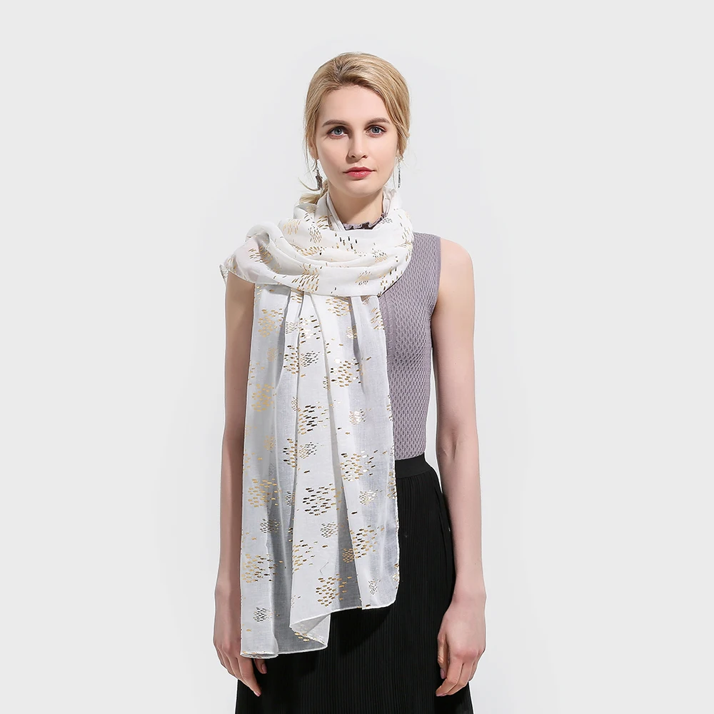 Winfox New Fashion Shiny Black White Grey Color Smaller Fish Foil Gold Glitter Scarfs For Womens
Winfox New Fashion Shiny Black White Grey Color Smaller Fish Foil Gold Glitter Scarfs For Womens