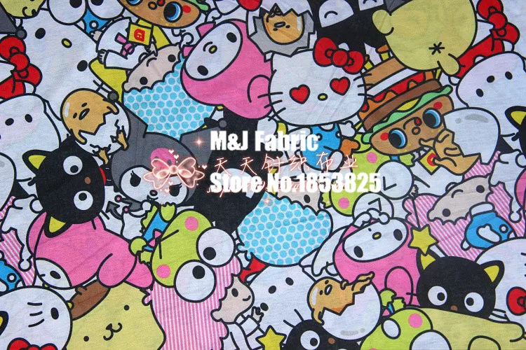 50*170cm LittleTwinStars Melody kuromi knitted Cotton Fabric For Sewing diy Patchwork Child girl clothes Bedding
50*170cm LittleTwinStars Melody kuromi knitted Cotton Fabric For Sewing diy Patchwork Child girl clothes Bedding