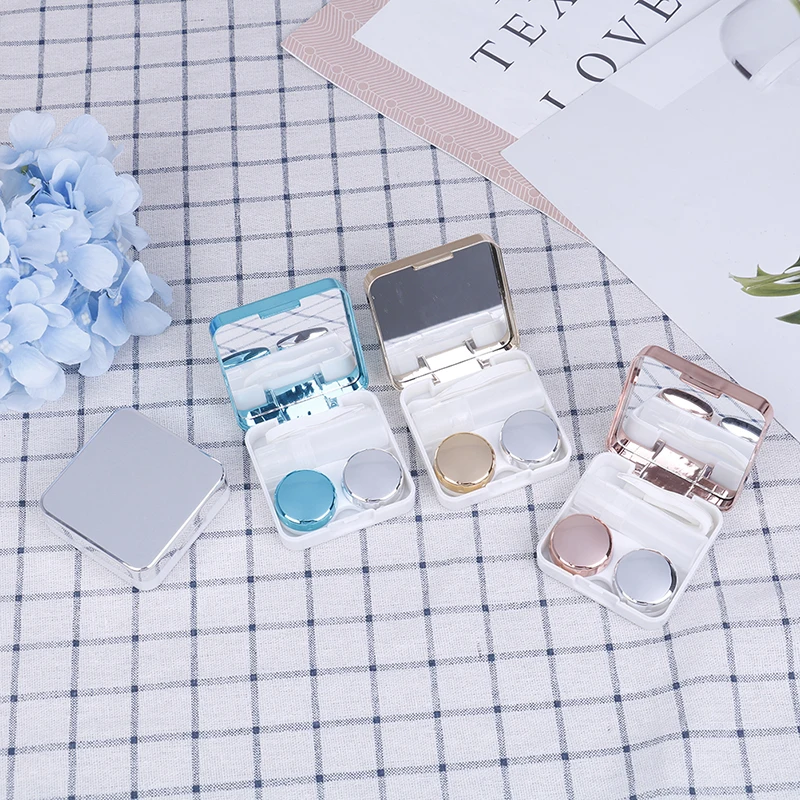 Colored Contact Lens Case With Mirror Women Colored Contact Lenses Box Eyes Contact Lens Container Lovely Travel Kit Box
Colored Contact Lens Case With Mirror Women Colored Contact Lenses Box Eyes Contact Lens Container Lovely Travel Kit Box